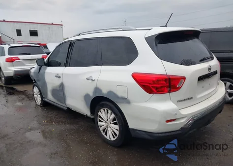 2018 Nissan Pathfinder Sv из США, поврежденный, VIN 5N1DR2MM8JC635804